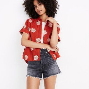 Madewell | Daisy Daydream Embroidered Hilltop Shirt | Size: XXL